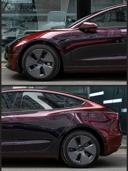 Install stickers IUWF Color Change Film